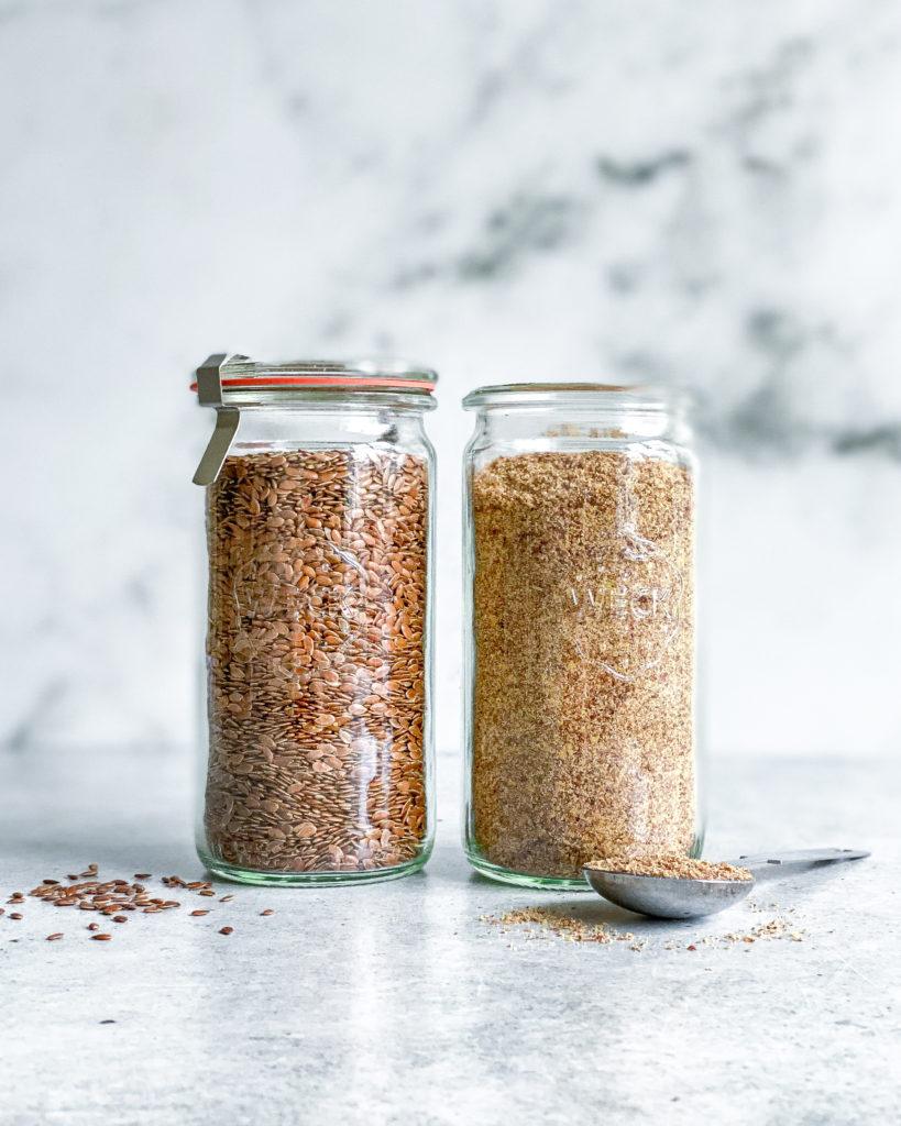 vegansk æg kaldet hørfrøæg