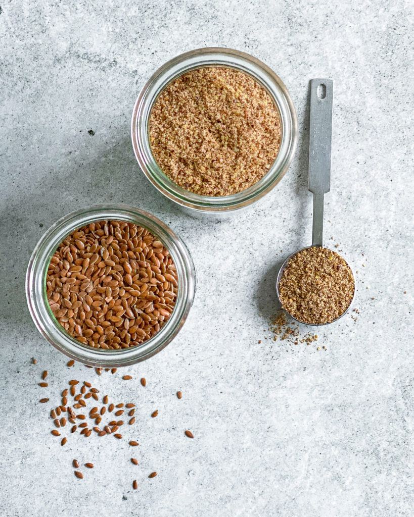 vegansk æg kaldet hørfrøæg
