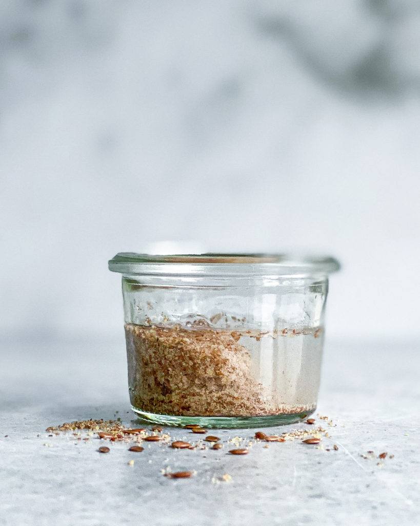 veganske æg kaldet hørfrøæg