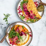 vegansk omelet