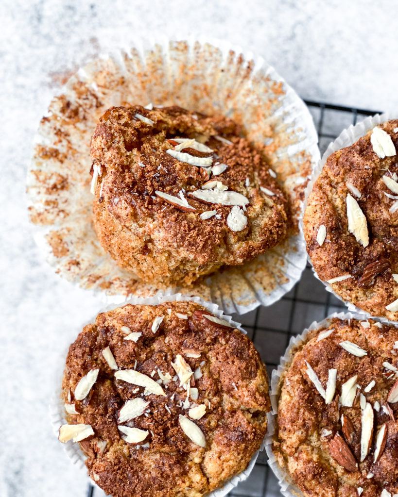 æblemuffins med marcipan