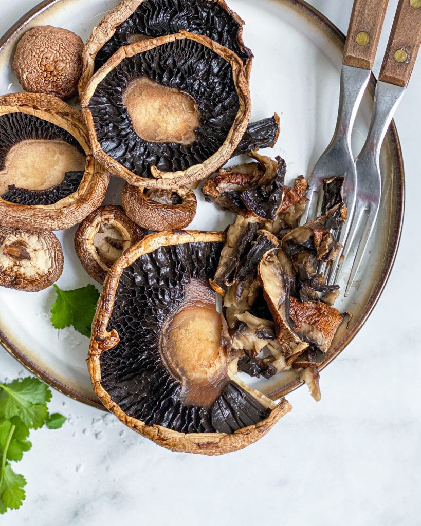 pulled portobello