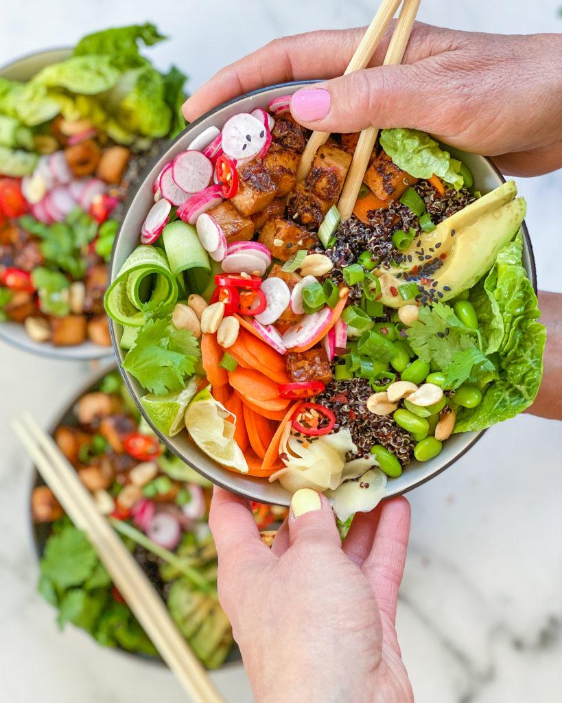 citrongræs tofu bowl