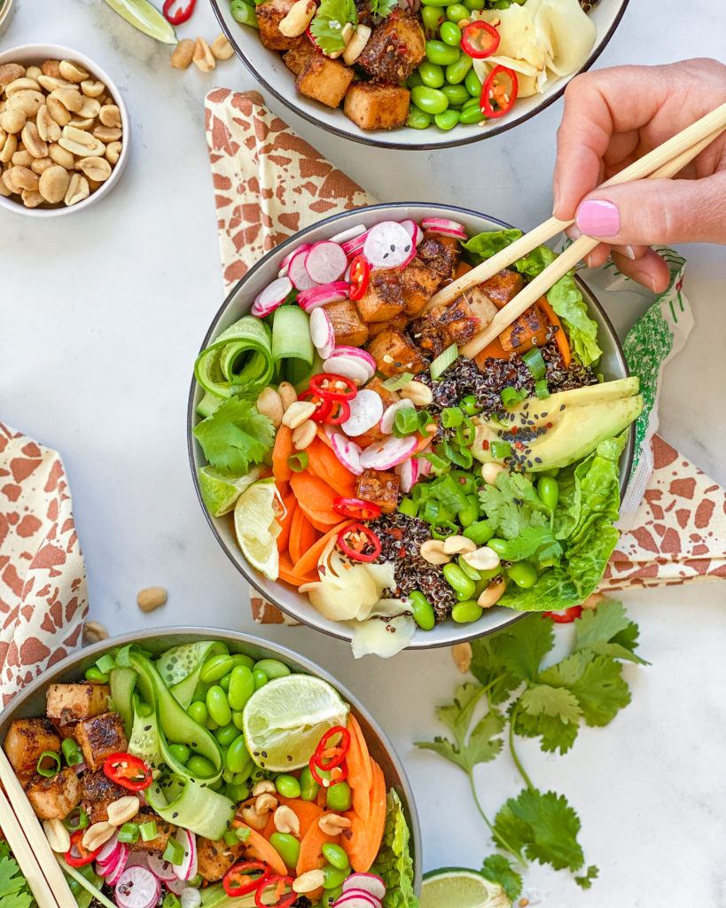 citrongræs tofu bowl