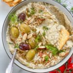 hummus med bagt fennikel