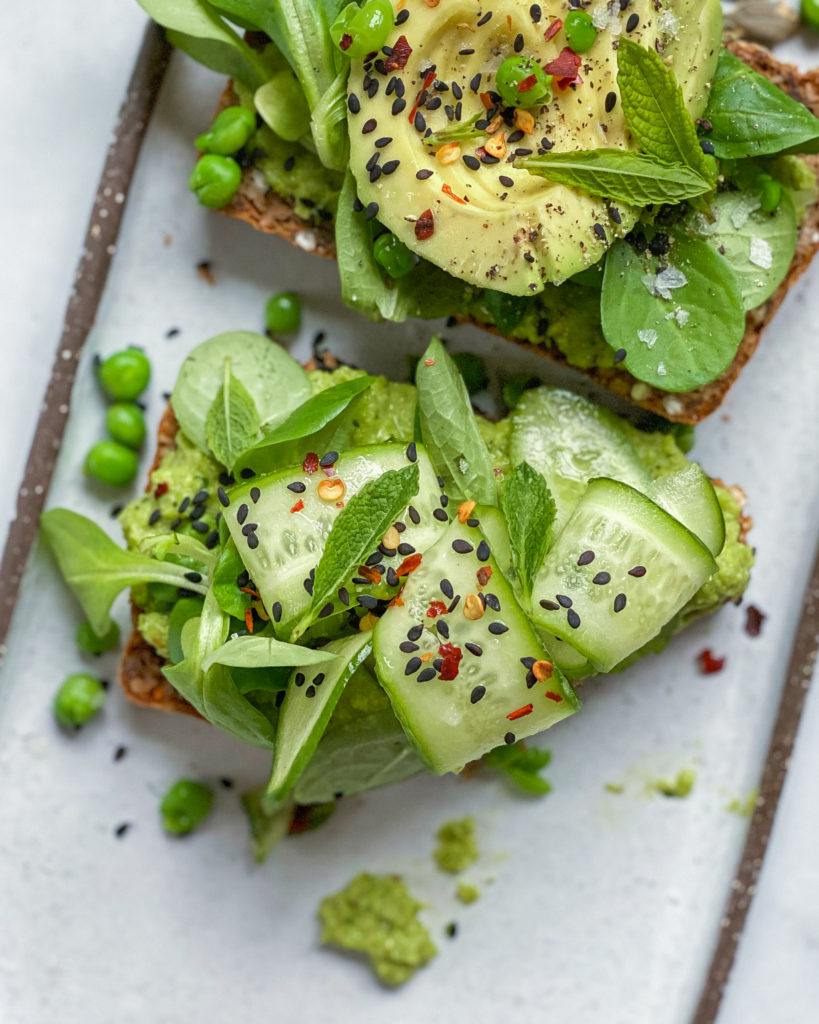 vegansk ærtedip