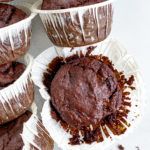 glutenfri muffins med squash, banan og chokolade