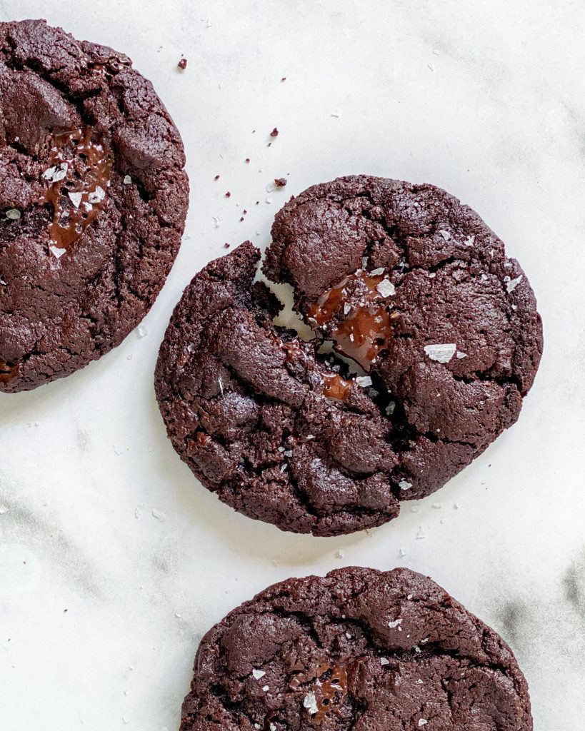 veganske brownie cookies