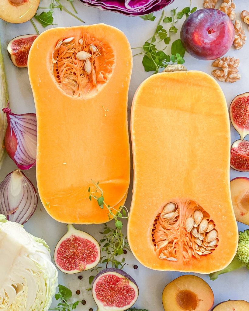 oktober sæson råvarer butternut squash