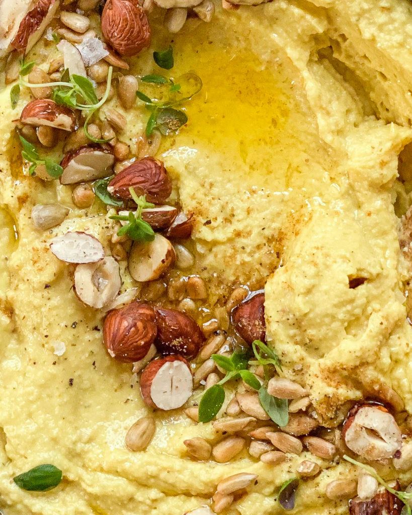 flækærtehummus close up