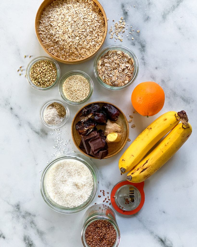 ingredienser chokolade granola