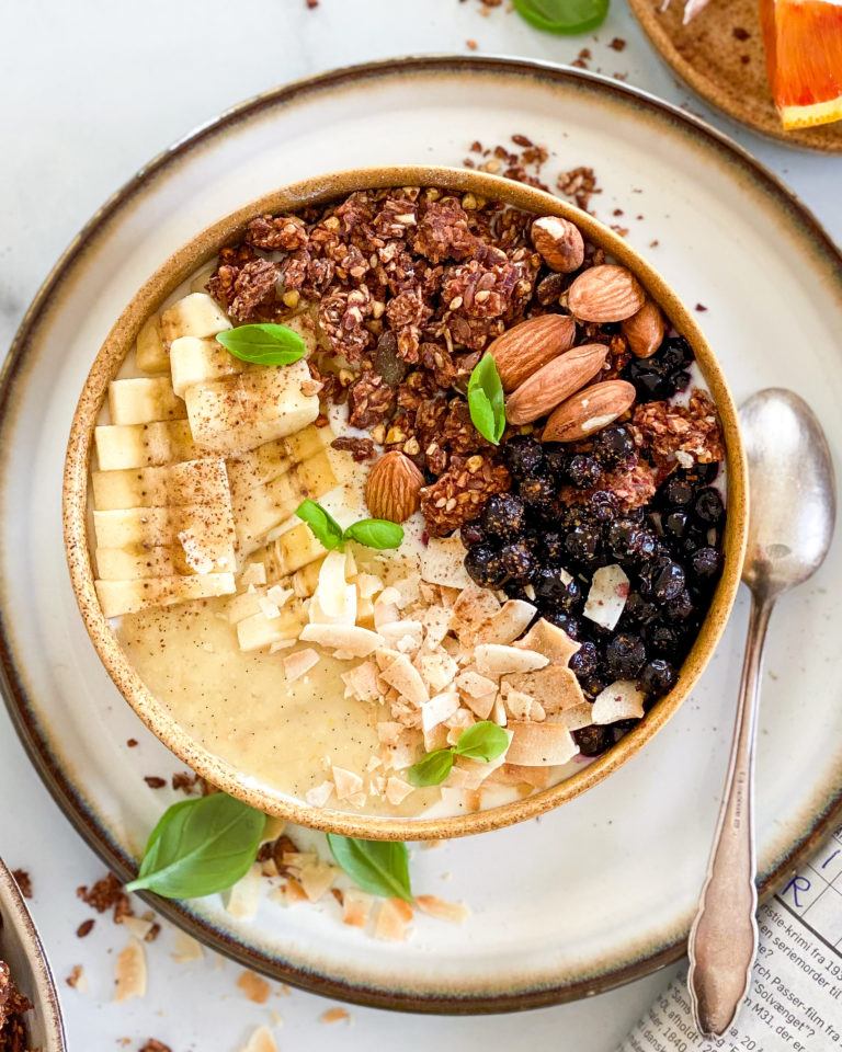 chokolade granola vegansk