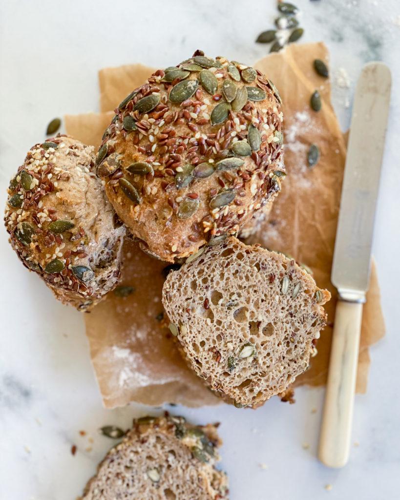 glutenfri grovboller
