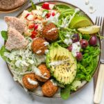 nem vegansk falafel salat