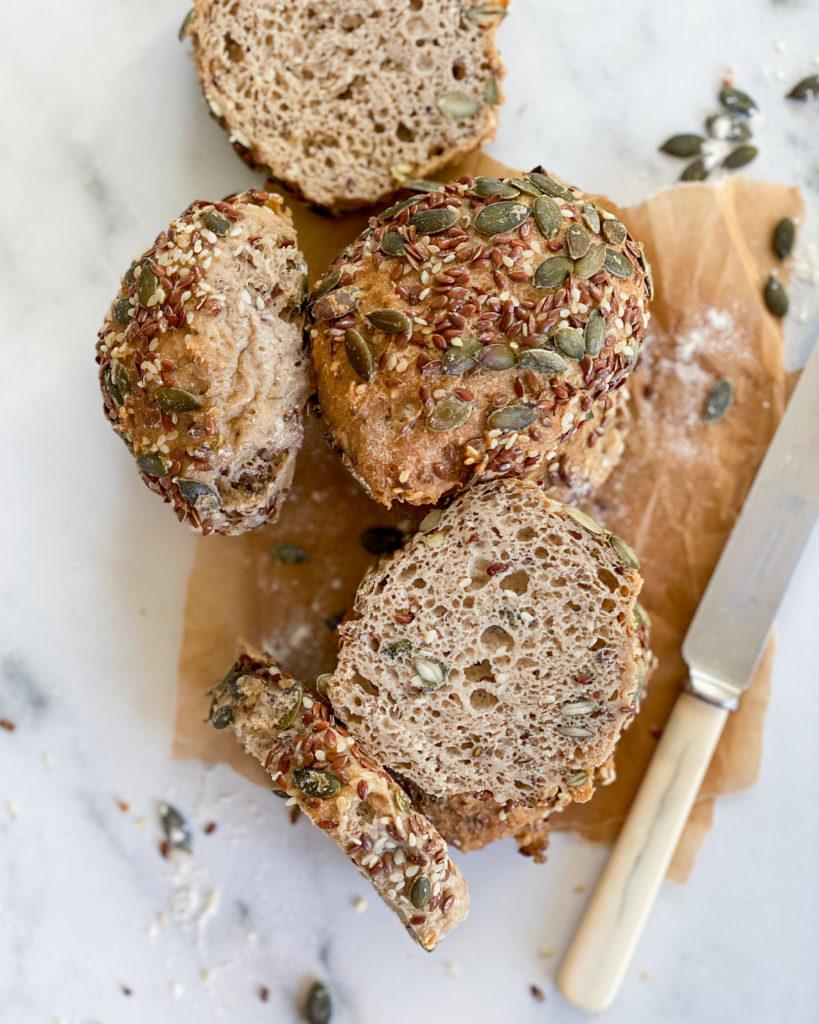 veganske glutenfri grovboller