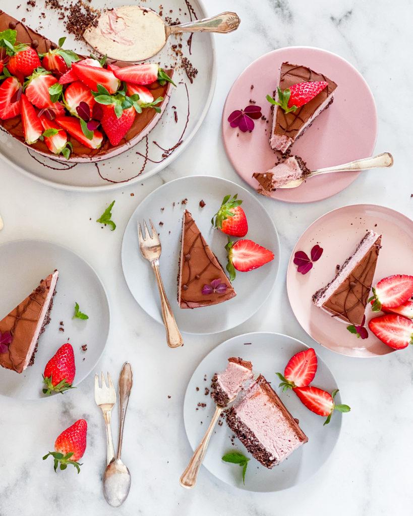no bake vegansk oreo cheesecake