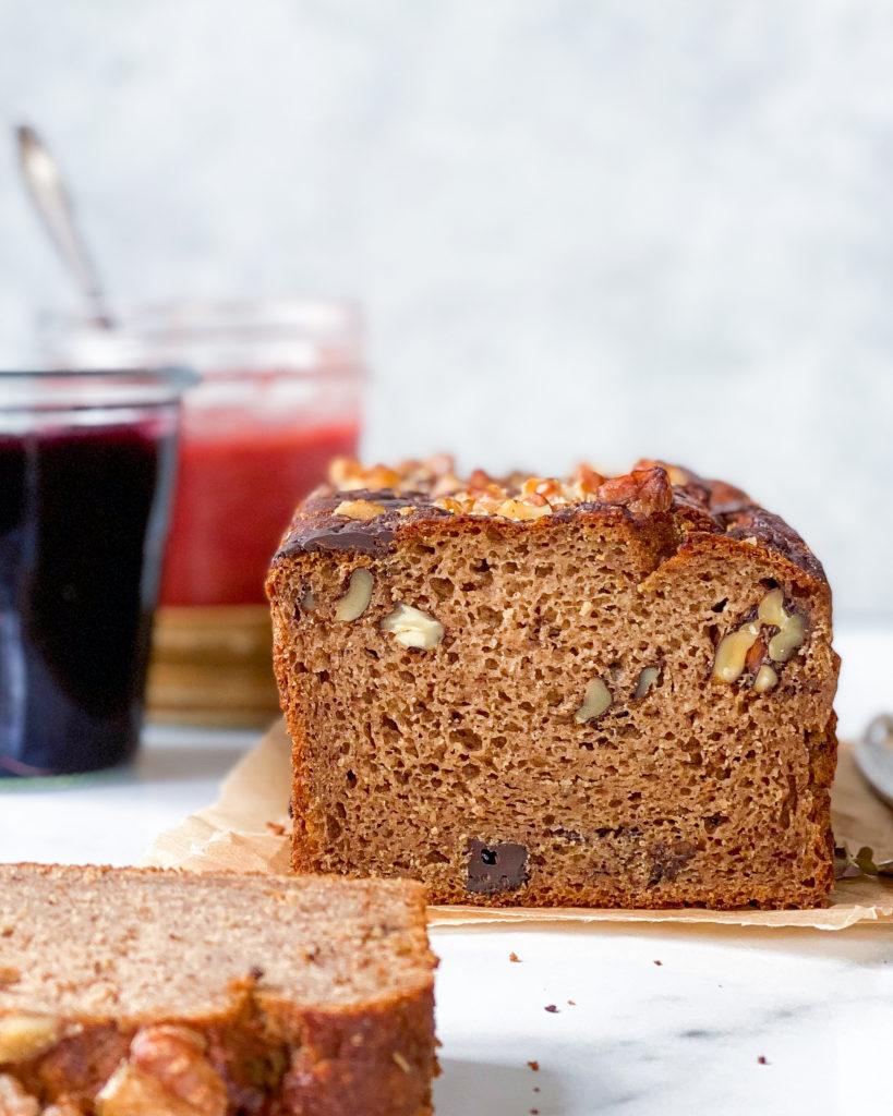 glutenfri bananbrød uden sukker