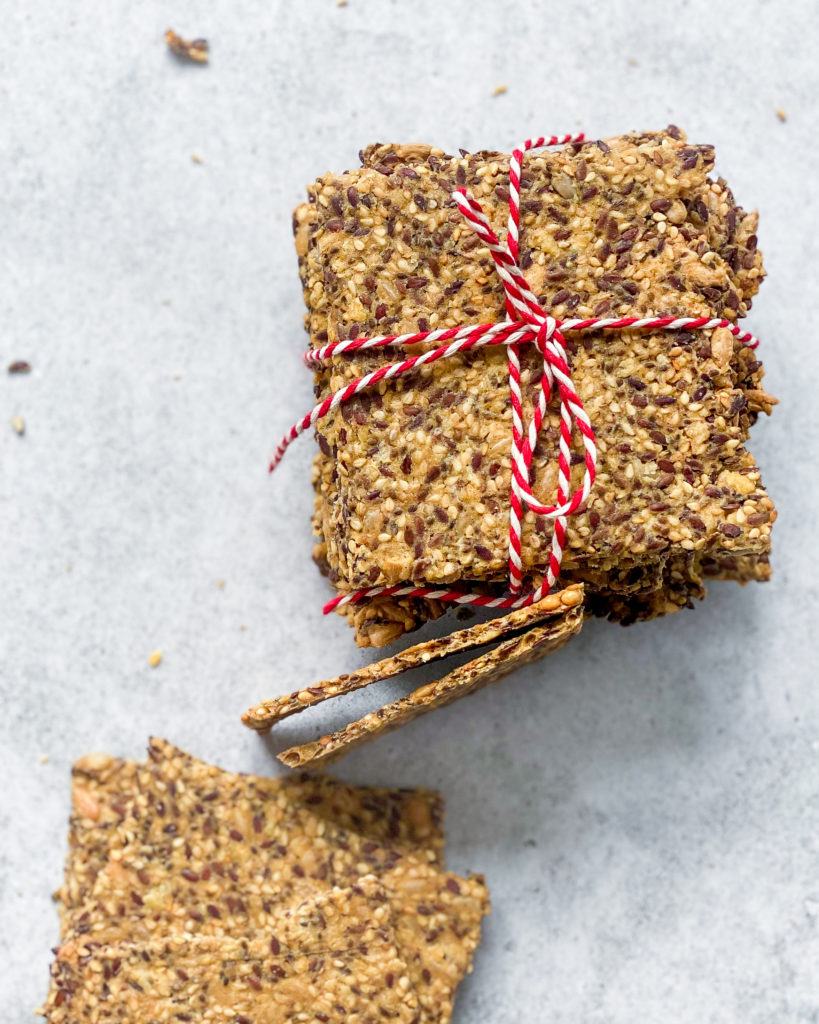 vegansk glutenfrit knækbrød
