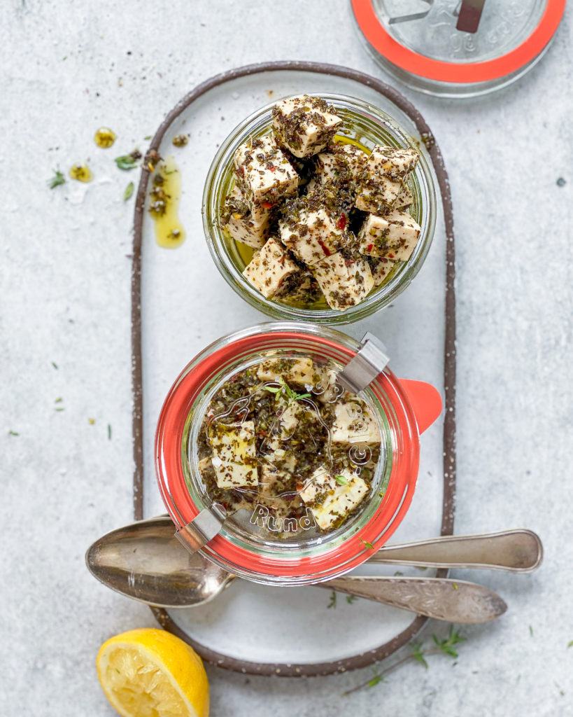 vegansk feta med tofu