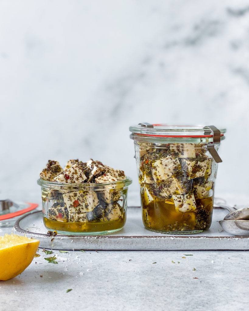 vegansk fetaost