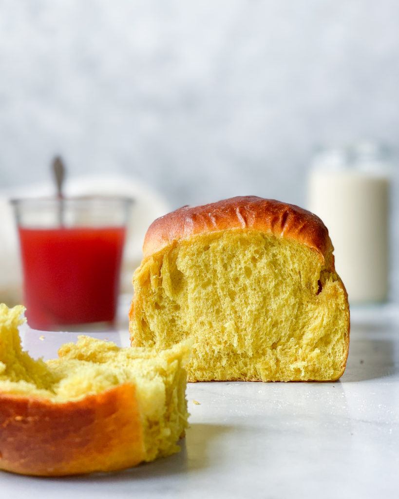 vegansk brioche brød