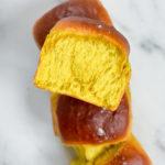hjemmebagt vegansk brioche brød