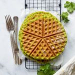 veganske madvafler med edamamebønner