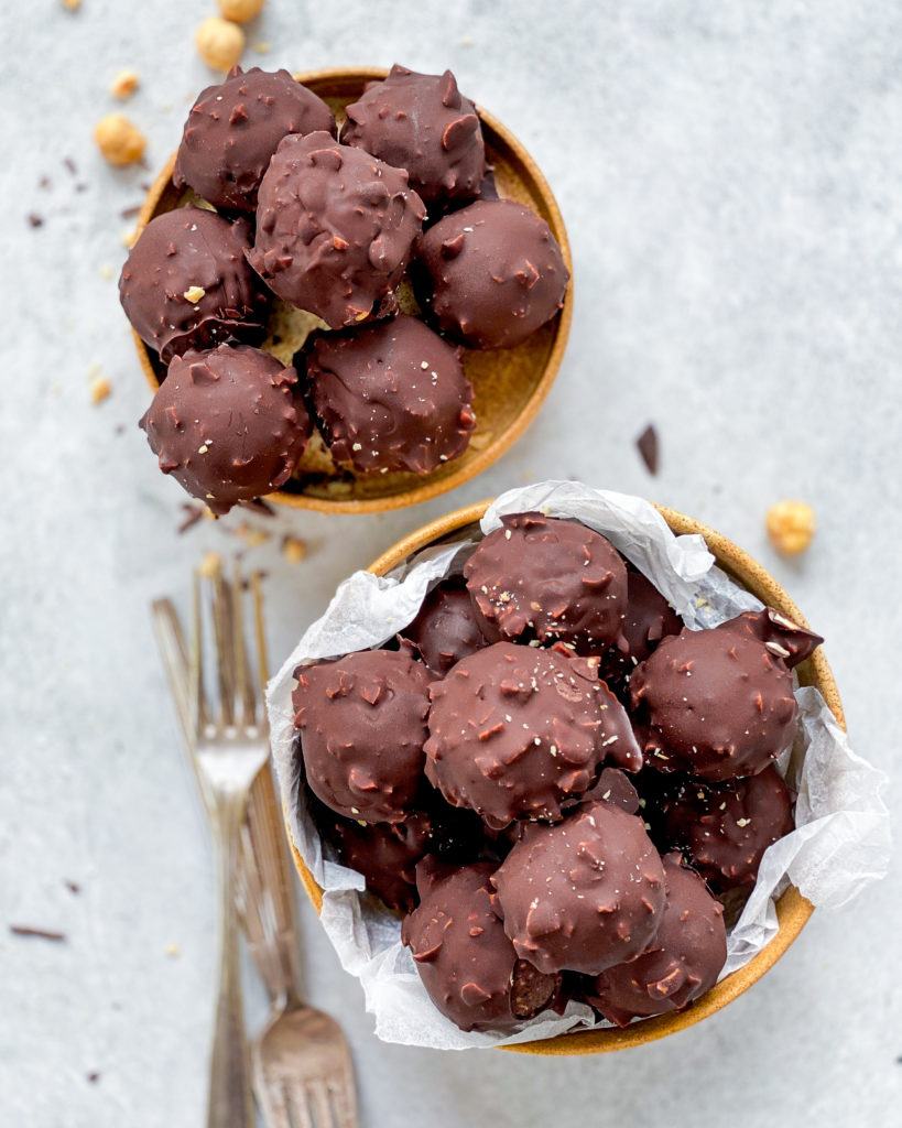 Hjemmelavede ferrero rocher kugler glutenfri