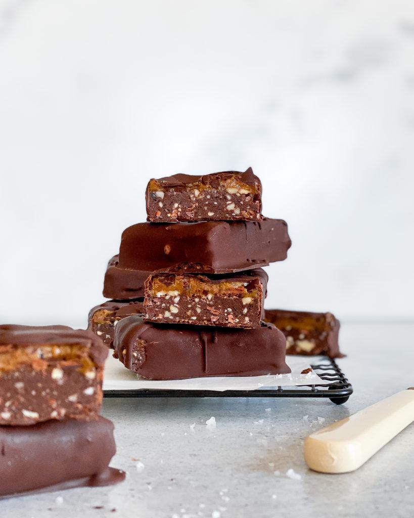hjemmelavet vegansk proteinbar