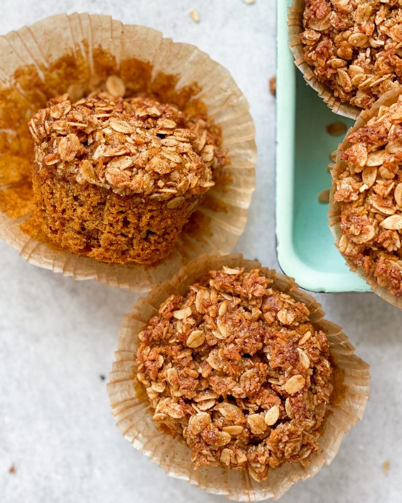 sunde veganske græskarmuffins