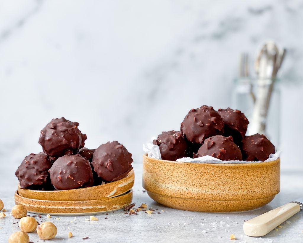 veganske ferrero rocher kugler