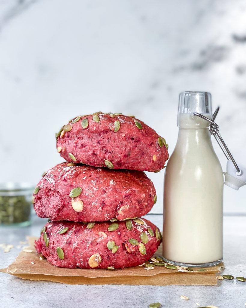 veganske sunde rødbedeboller