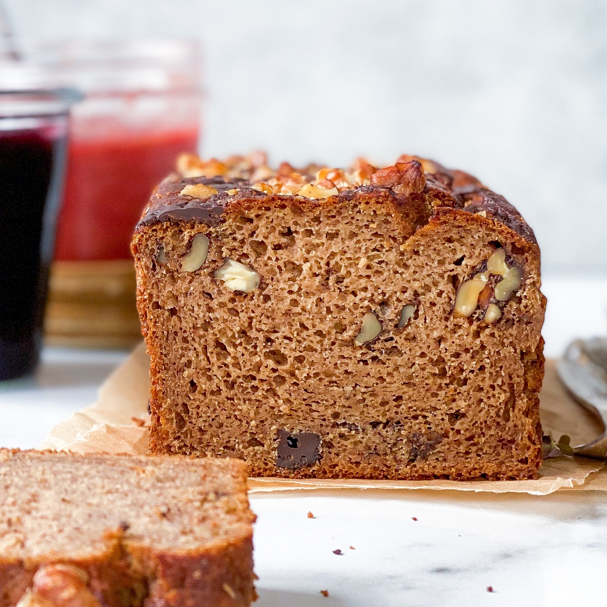 opskrift glutenfri bananbrød