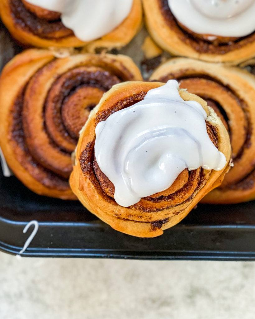 vegansk kanelsnegl