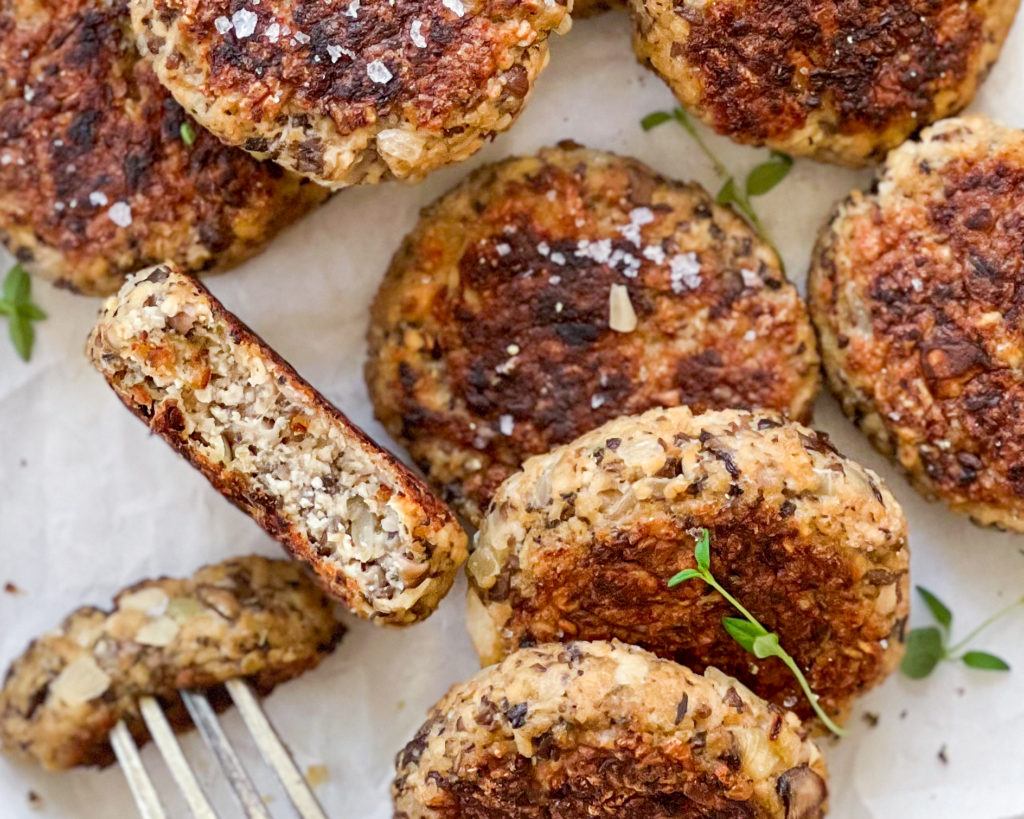 veganske frikadeller uden kød og æg