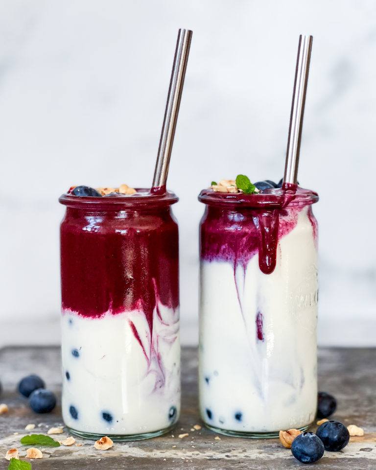 blåbærsmoothie