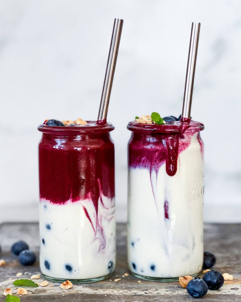 blåbærsmoothie