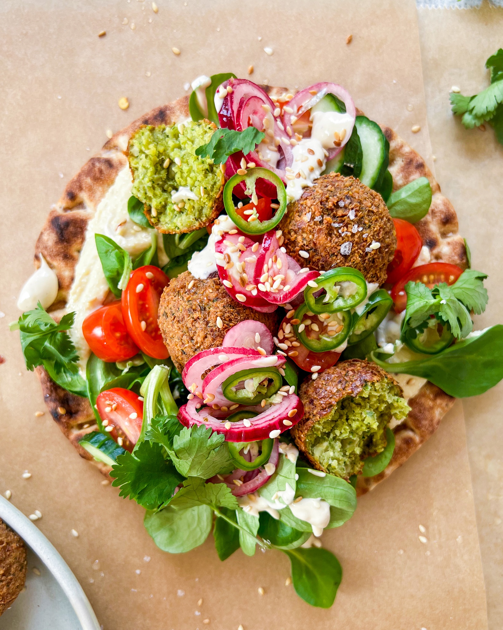 hjemmelavede falafler