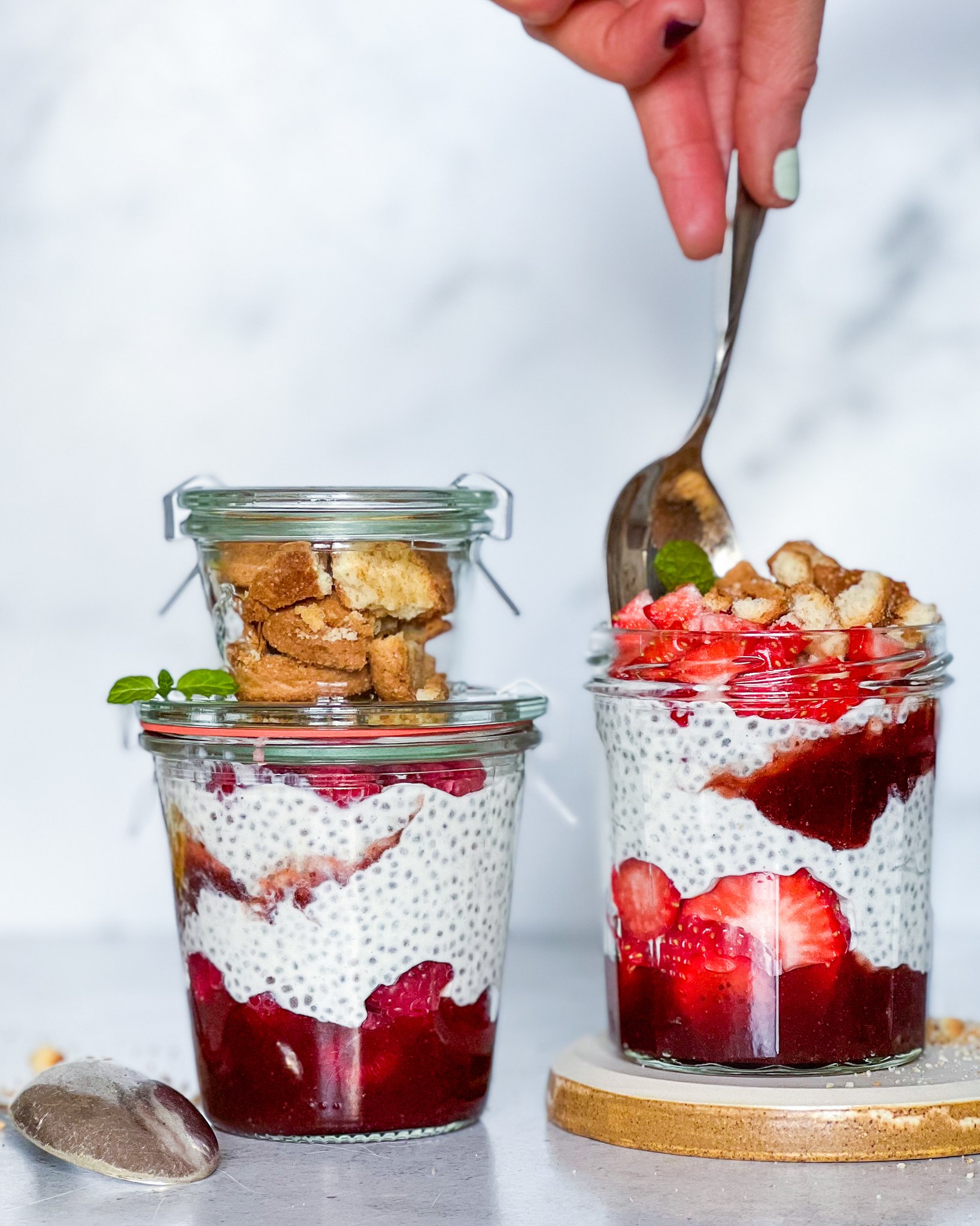 vegansk koldskåls chiagrød