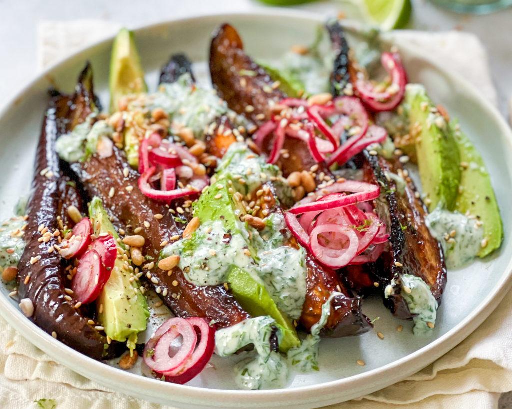 ovnbagt aubergine