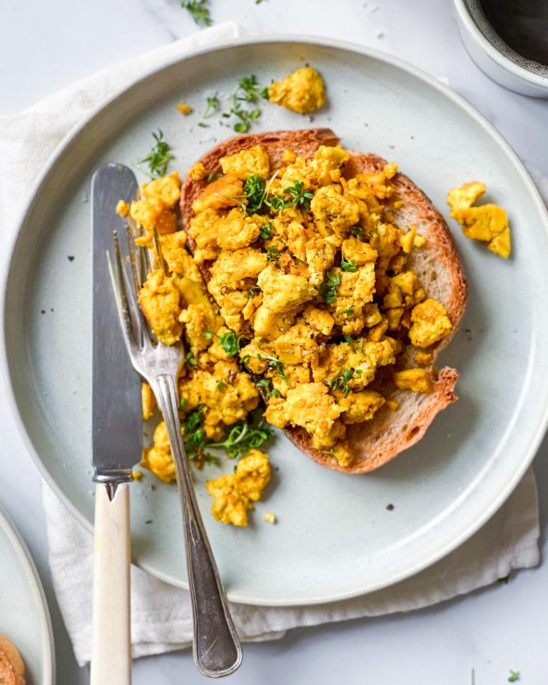 scrambled tofu
