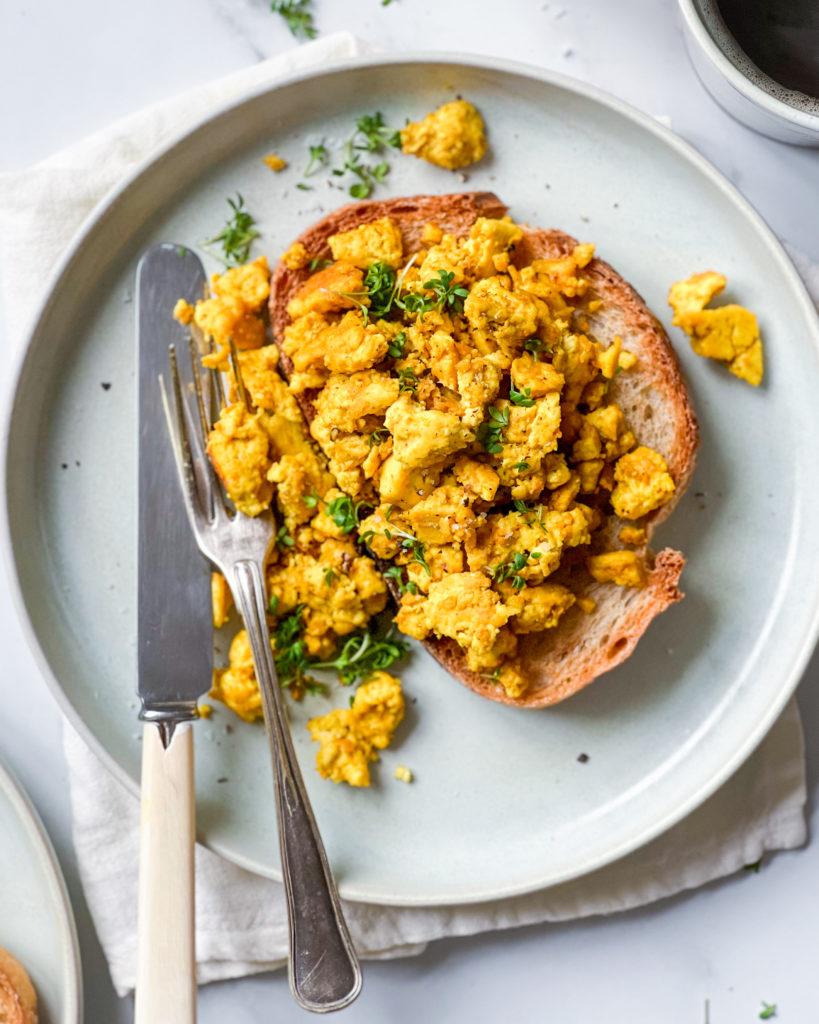 scrambled tofu