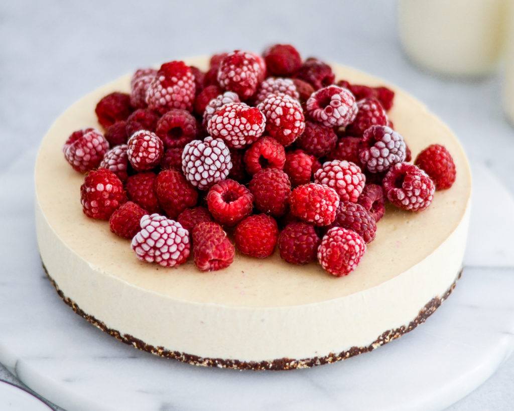 vegansk cheesecake citron lime