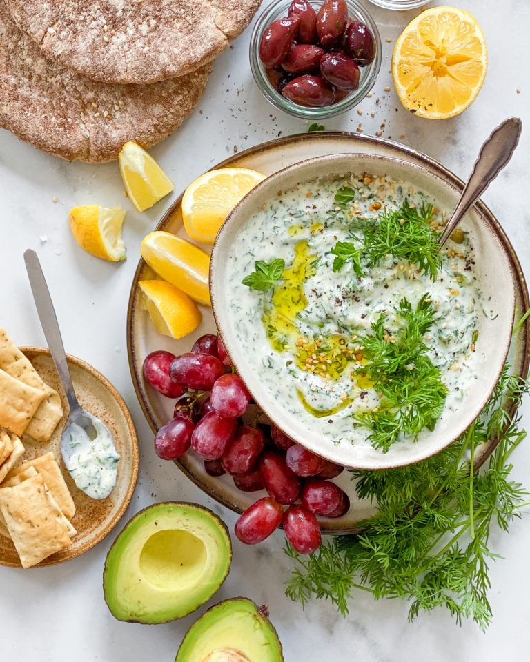 vegansk tzatziki