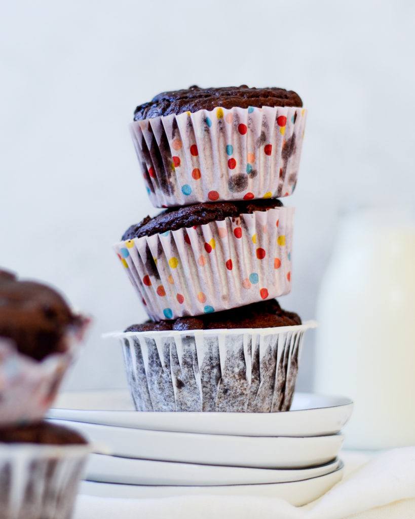 veganske bananmuffins