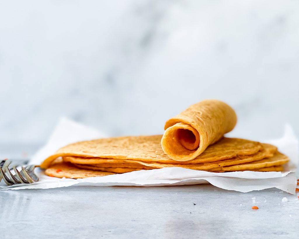 veganske linsepandekager