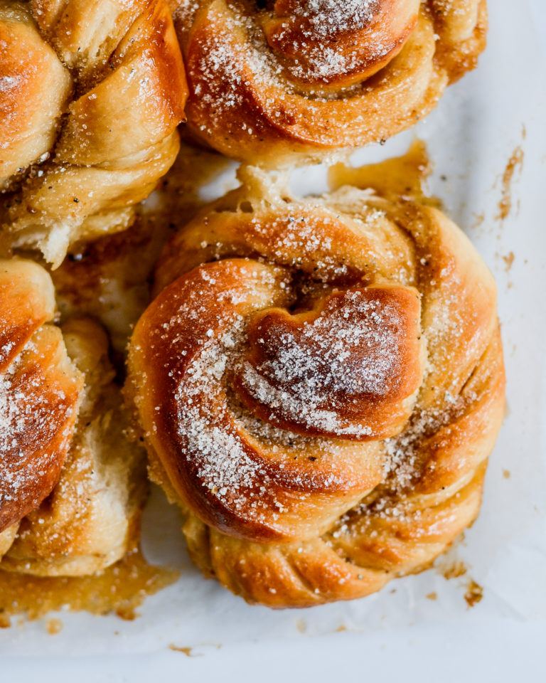 Veganske kardemommesnurrer
