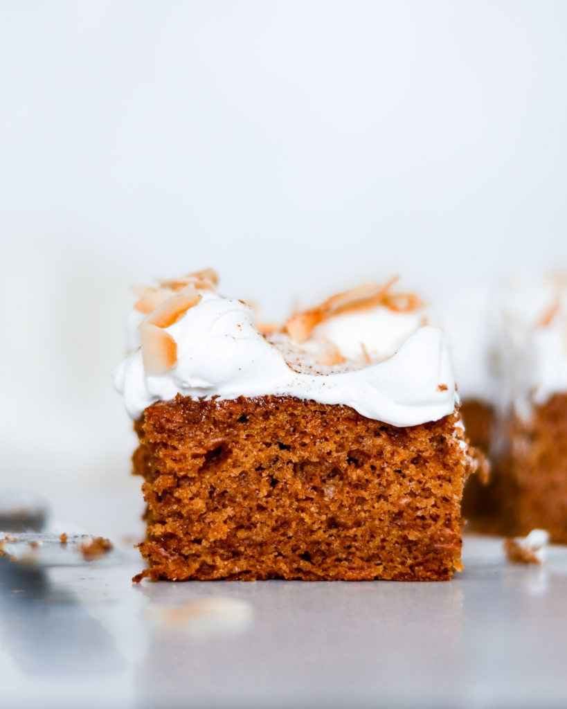 vegansk gulerodskage