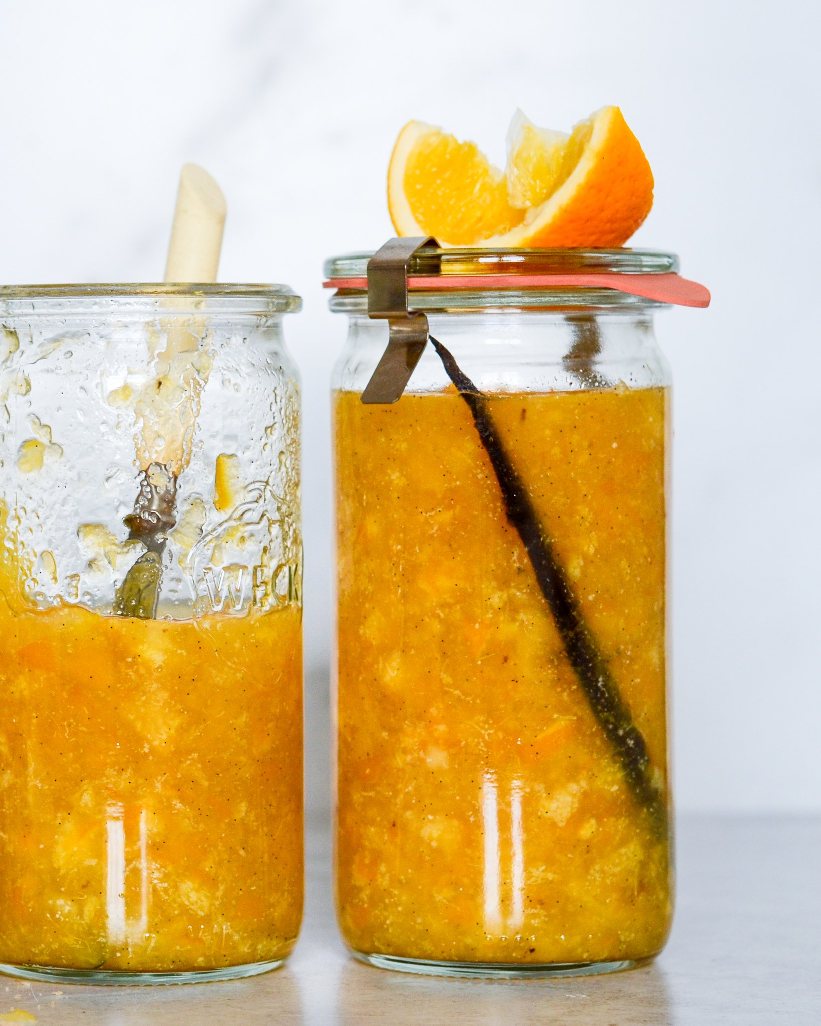 nem appelsinmarmelade med vanilje
