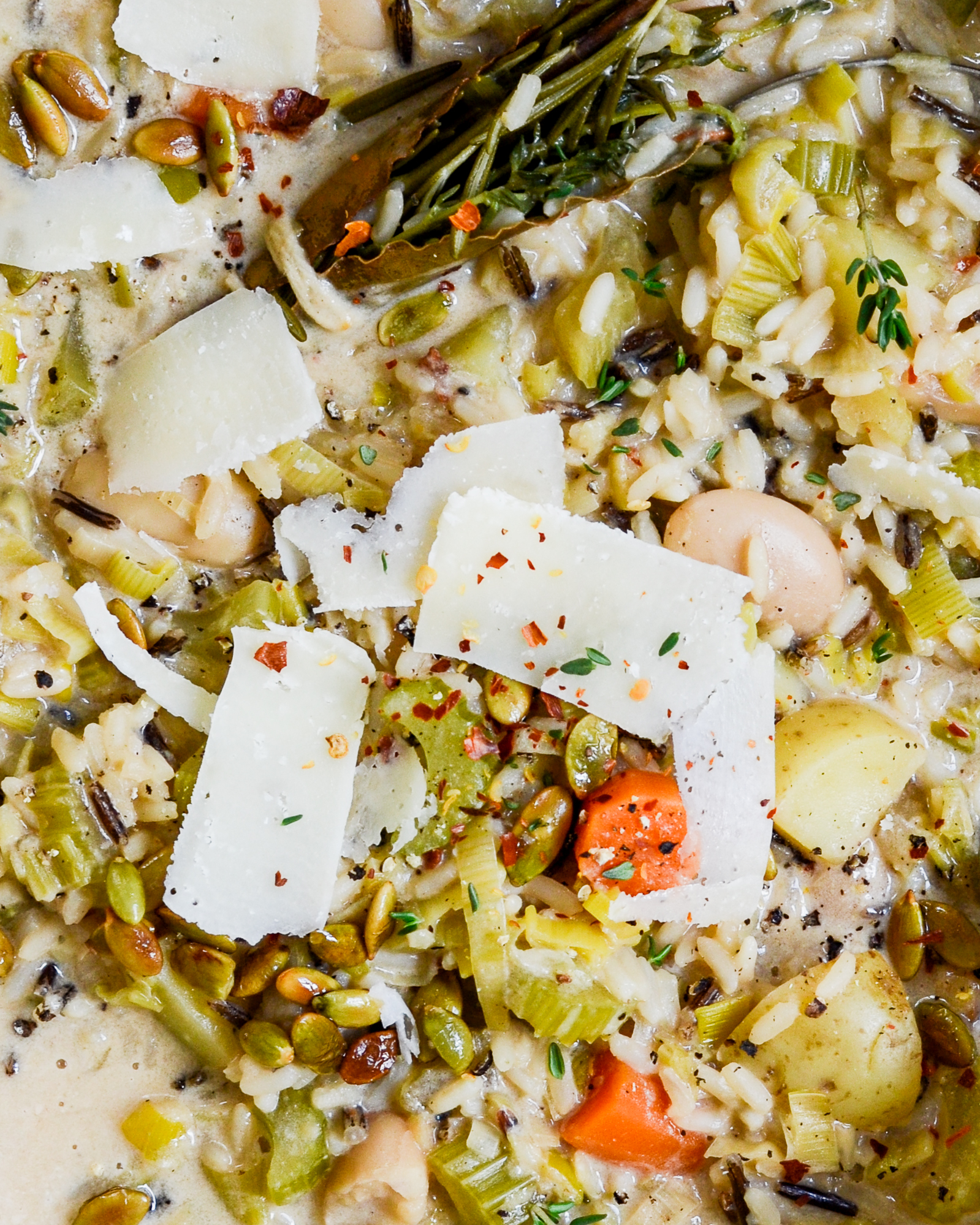 one pot ris med grøntsager